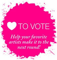 Heart/Reblog to vote. Help your favorite artists make it to the next round!