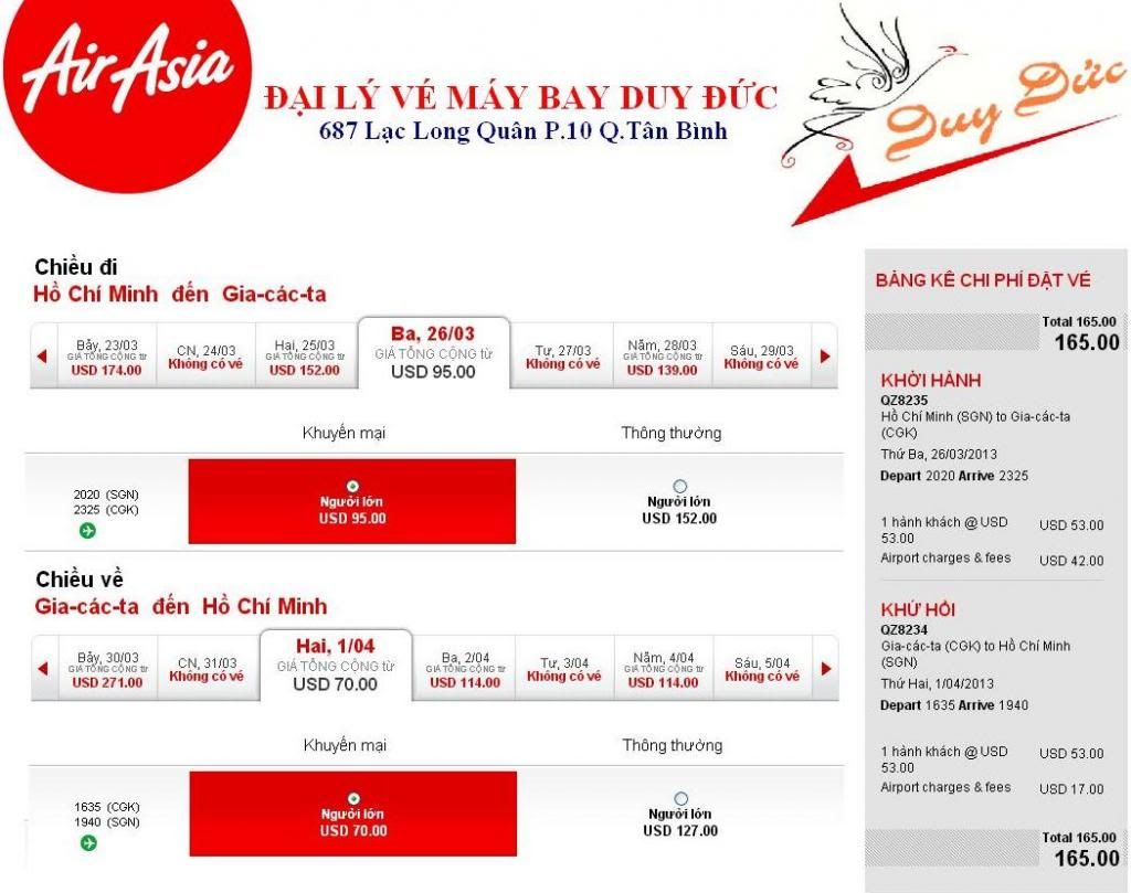Vé máy bay giá rẻ đi Jakarta( Indonesia) tại Duy Đức