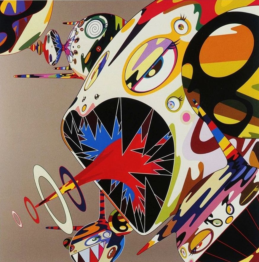 takashi murakami francis bacon