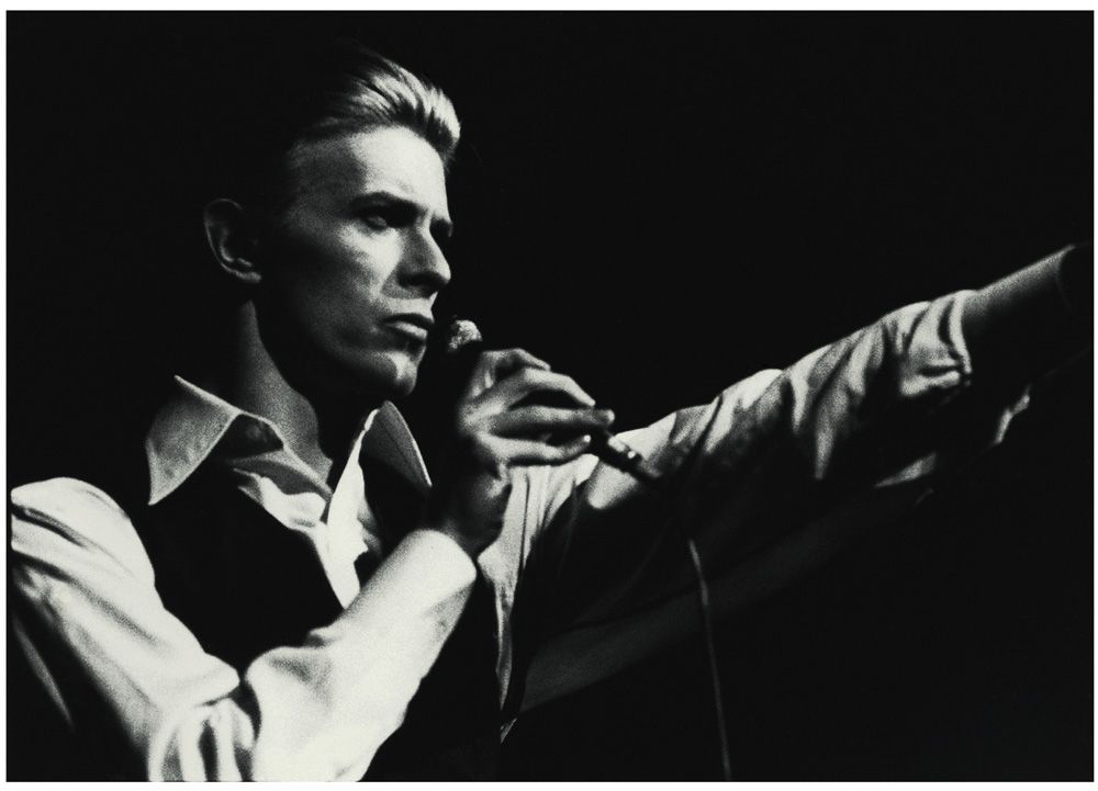 DAVID BOWIE B&W Photo #4 Poster CANVAS ART PRINT 8" X 12" | EBay