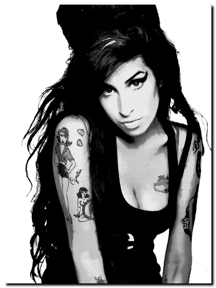 Amy Winehouse Rolling Stone Quality Pop Art Canvas Print Poster A4 Ebay