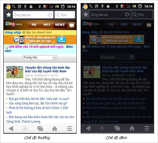[UC Browser] 8.4 cho Android - bản Tiếng Việt