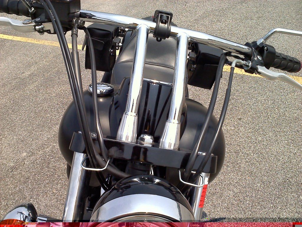 kawasaki vulcan 900 custom handlebar risers