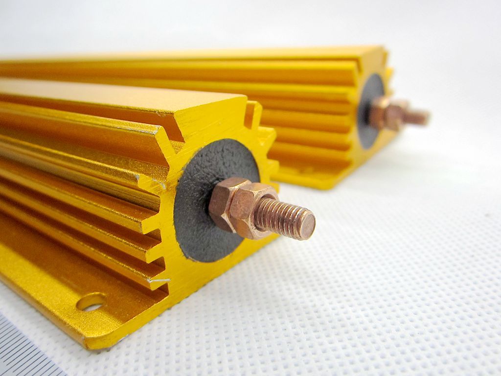 2pc 8ohm 8R 500W Watt Power Metal resistor for tube amp test dummy Load