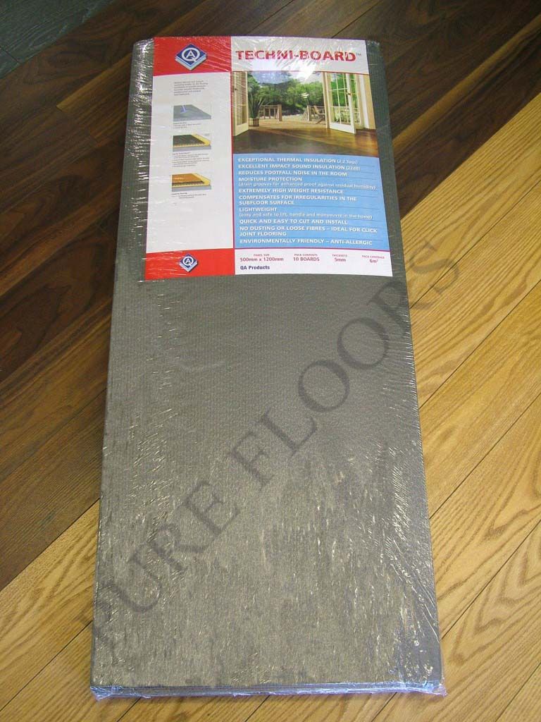 TechniBoard flooring underlay laminate real wood thermal and sound insulation eBay