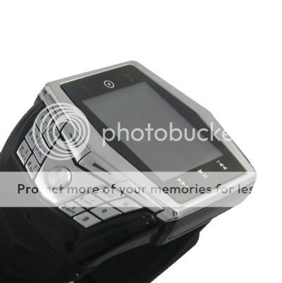   no this model mobile phone wrist watch is not waterproof but it