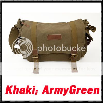 Canvas Camera Laptop Shoulder Bags   Canon EOS SLR DSLR  