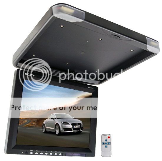  LMR17.2 17.2 HIGH RESOLUTION LCD TFT ROOF MOUNT FLIP DOWN CAR MONITOR