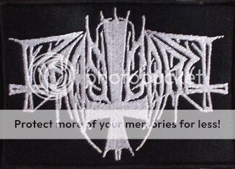 BEASTCRAFT,IRON ON WHITE EMBROIDERED PATCH