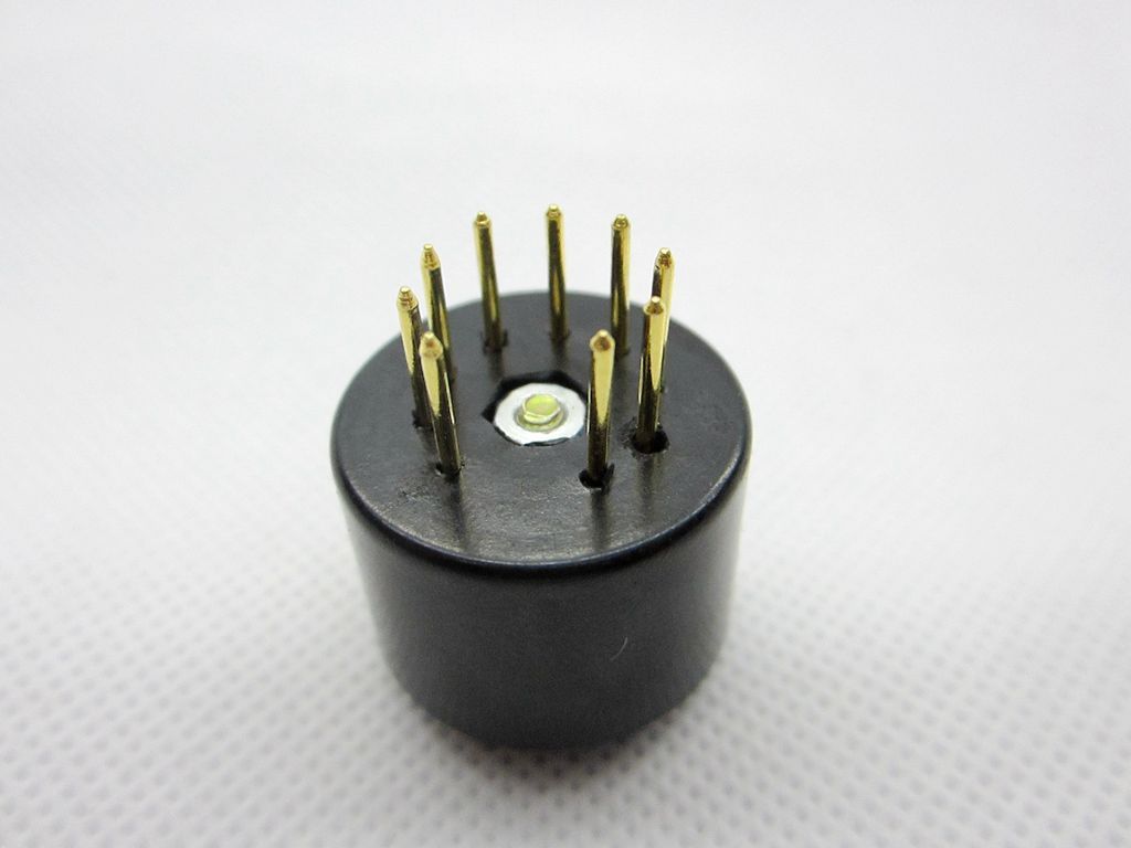 1Piece Gold Mini WE420A 5755 TO instead 12AX7 ECC83 tube converter adapter
