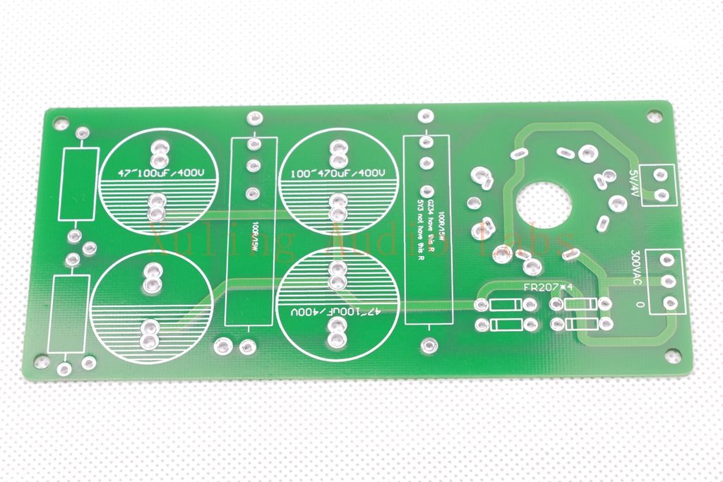 1piece 5Y3 5AR4 AZ12 tube DIY Rectifier bare PCB For Dynaco 6V6 or